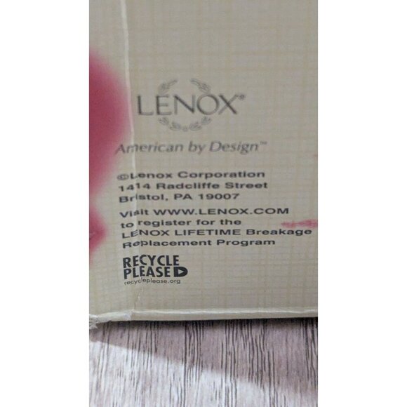 Lenox Starlight Crystal Wine water goblet Glasses Set Of 4 in box  10oz - Picture 5 of 10